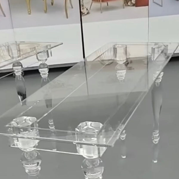 Table -Rectangle acrylic ghost
