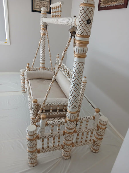 Jasmine Swing  with Gold Frame