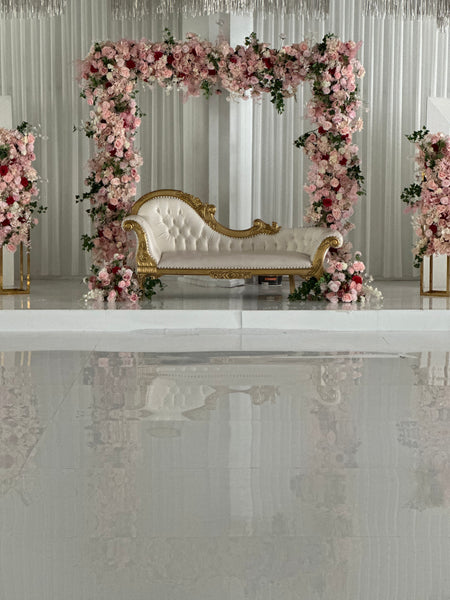 Arch -Gold truss square antique gold