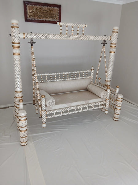 Jasmine Swing  with Gold Frame