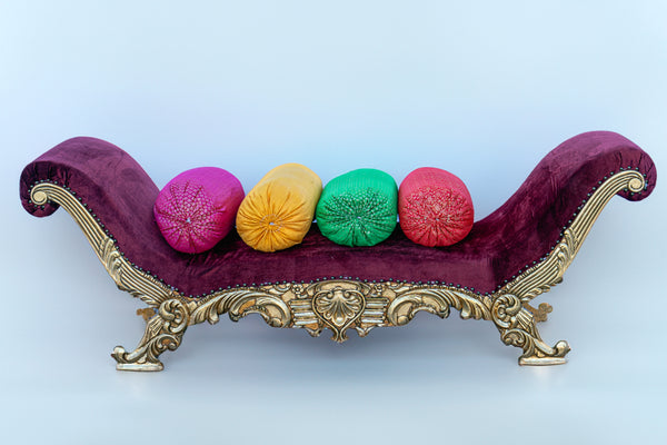 Sofa Velvet maroon Aladdin