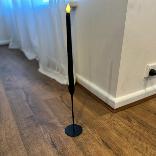 Black Candle Holders