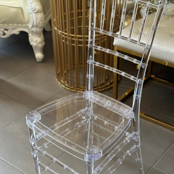 Chair -Tiffany Acrylic clear