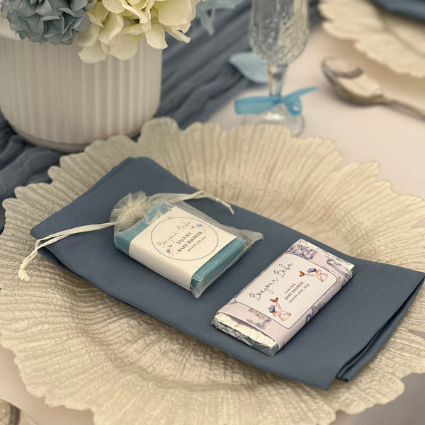 Napkins-blue sapphire