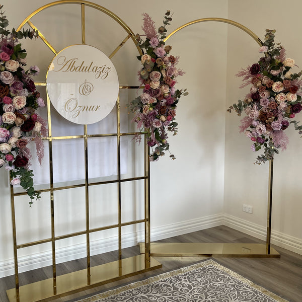 Arch Diore door gold luxe