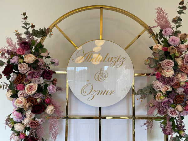 Arch Diore door gold luxe