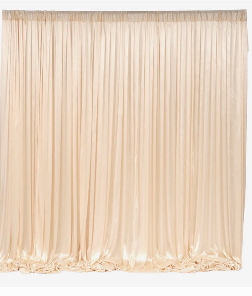 curtain Ice silk ivory
