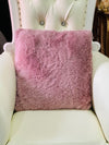 Cushion -fluffy peach