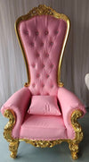 Throne sofa pink