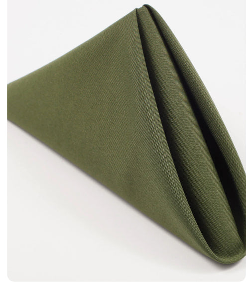 Napkin olive green