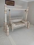 Jasmine Swing  with Gold Frame