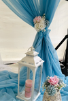 Curtain 2pce baby blue