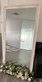 Mirror -Bridal white vintage