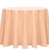 Tablecloth round peach