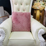 Cushion -fluffy peach