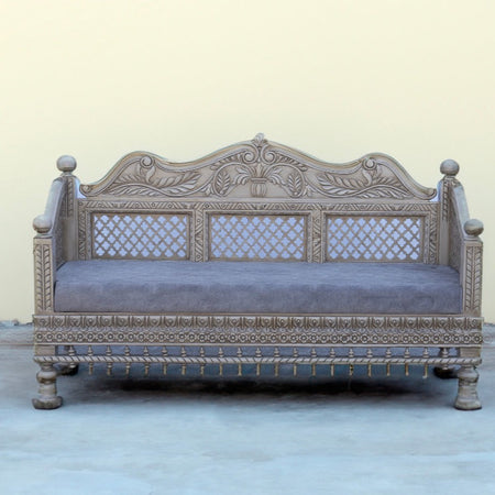 Sofa velvet black Aladdin