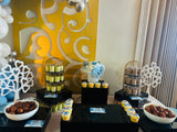 Food table -acrylic black box