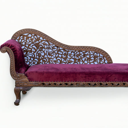 Sofa Velvet maroon  Aladdin