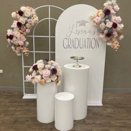 Arch -Gate backdrop white