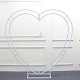 Arch white loveheart