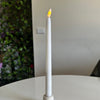 White Candle Holders