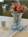 Vase -crystal urn