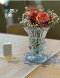 Vase -crystal urn