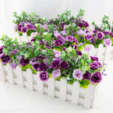 Floral Picket Box - Purple and Lilac