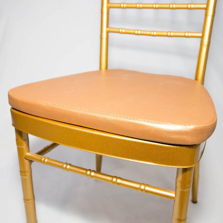 Stool Black  with Gold Frame