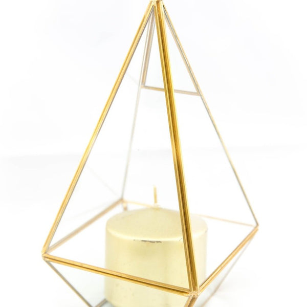 Vase -Terrarium Gold