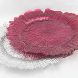 Charger Plate - Maroon