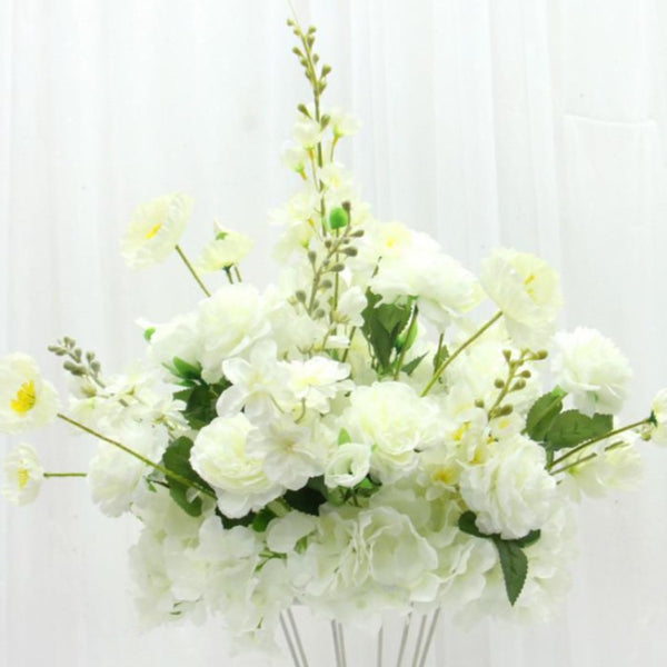 Floral Centrepiece poppy white angel