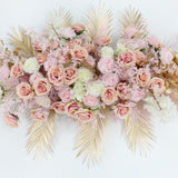 Pink & Gold Decorative Flowers