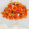 Floral Centrepiece Orange rose daisy