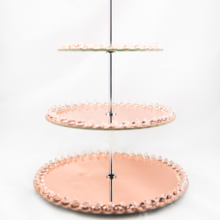 Cupcake Stand - clear Acrylic ghost round