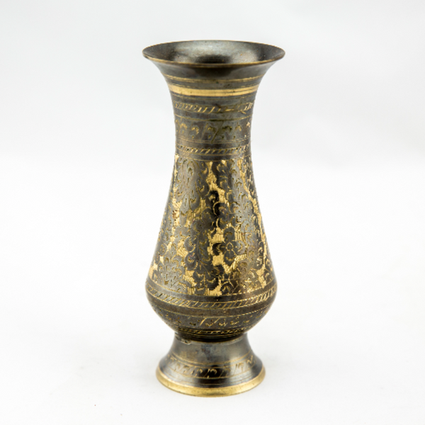Vase -Mini Bollywood gold