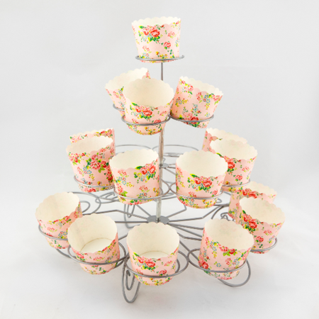 Cupcake Stand - Wooden Vintage