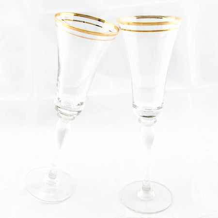 Glass - tumbler Gold Rim