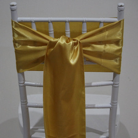 Satin Sash - Silver