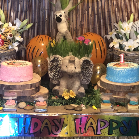 Jungle Theme - Cake Table