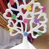 Tree - white metal  tree