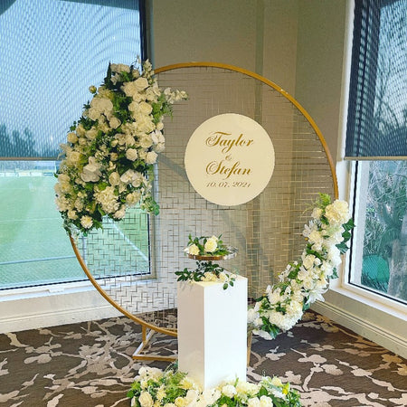 Stage Package - Sofa, Floral & Arch