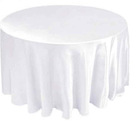 Tablecloth -Round overlay Maroon Satin