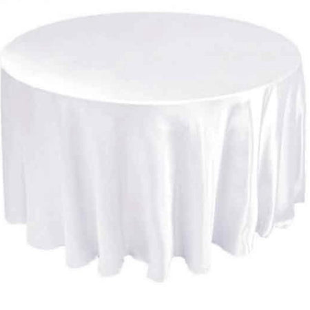 Tablecloth round -Royal Blue Satin