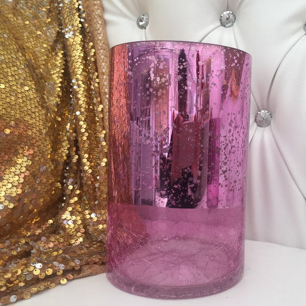 Vase - cylinder Pink