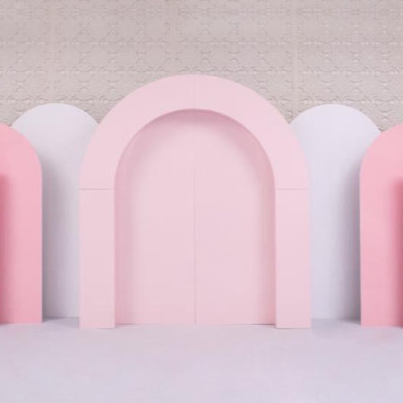 Arch  Geometric pink