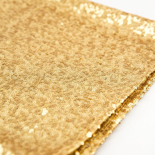 Table runner  - Gold sequin