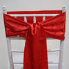 Satin Sash - Red