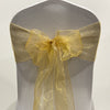 Organza Sash - Gold