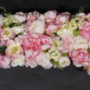 Floral runner 1m pink blossoms